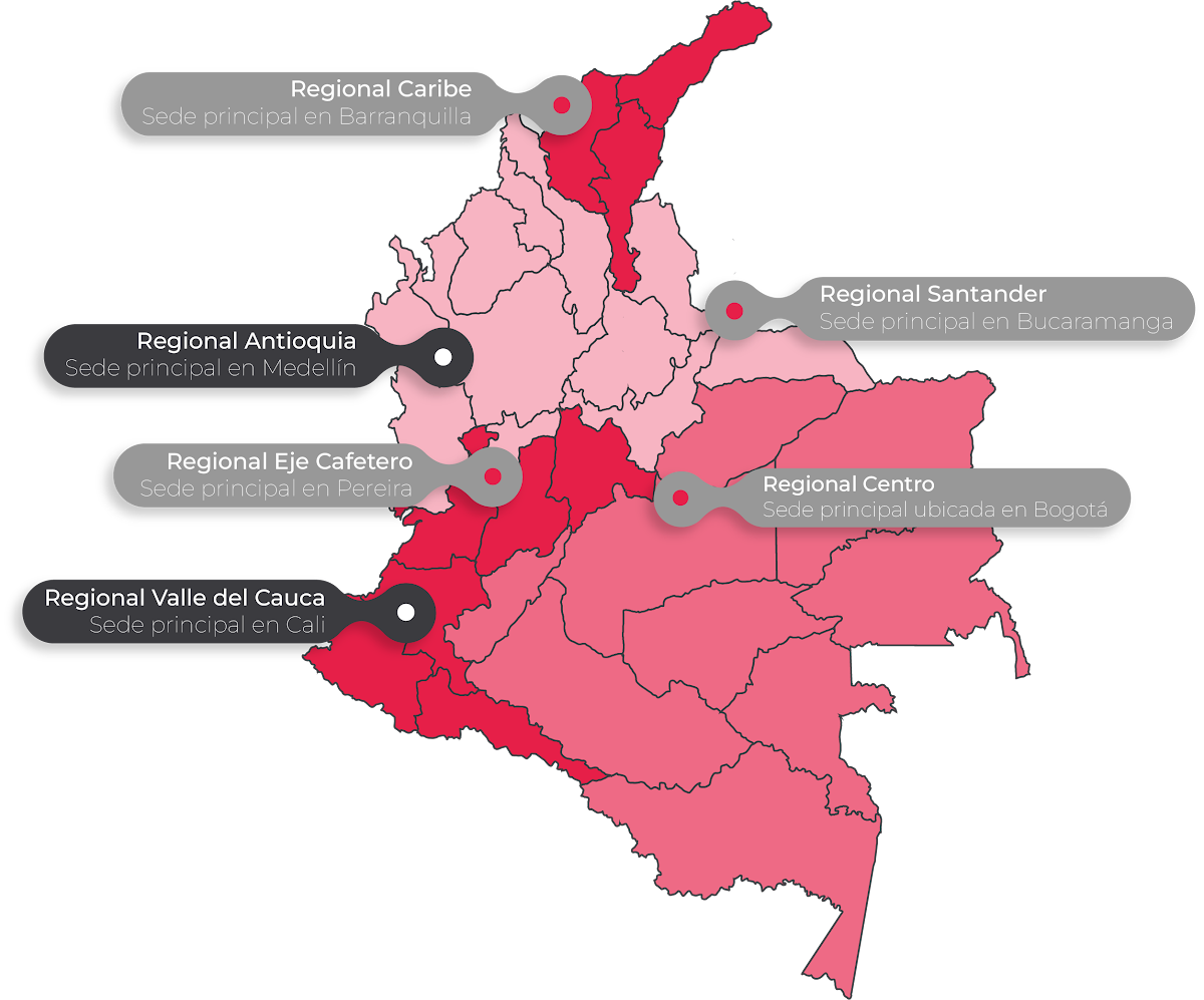 Mapa de Cobertura Nacional de GO PLUS